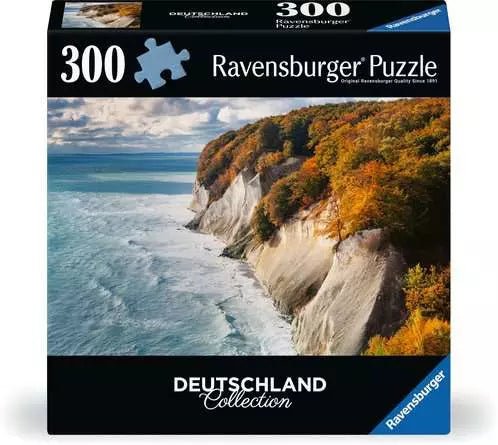 Ravensburger Puzzle 300 Teile – Kreidefelsen auf Rügen – Deutschland Collection Edition - Ravensburger