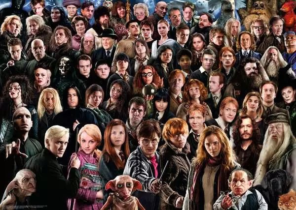 Ravensburger Challenge Harry Potter Puzzle – 1000 Teile mit Filmcharakteren
