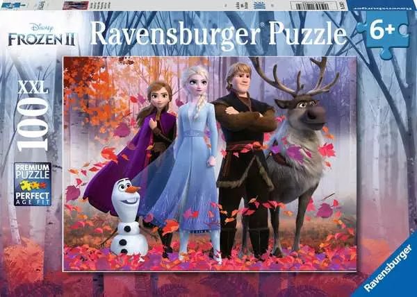 Verpackung Ravensburger Magie des Waldes Puzzle 100 Teile
