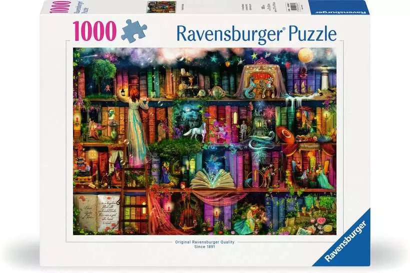 1000-Teile-Puzzle für Erwachsene mit farbigem Fantasy-Motiv von Aimee Stewart
