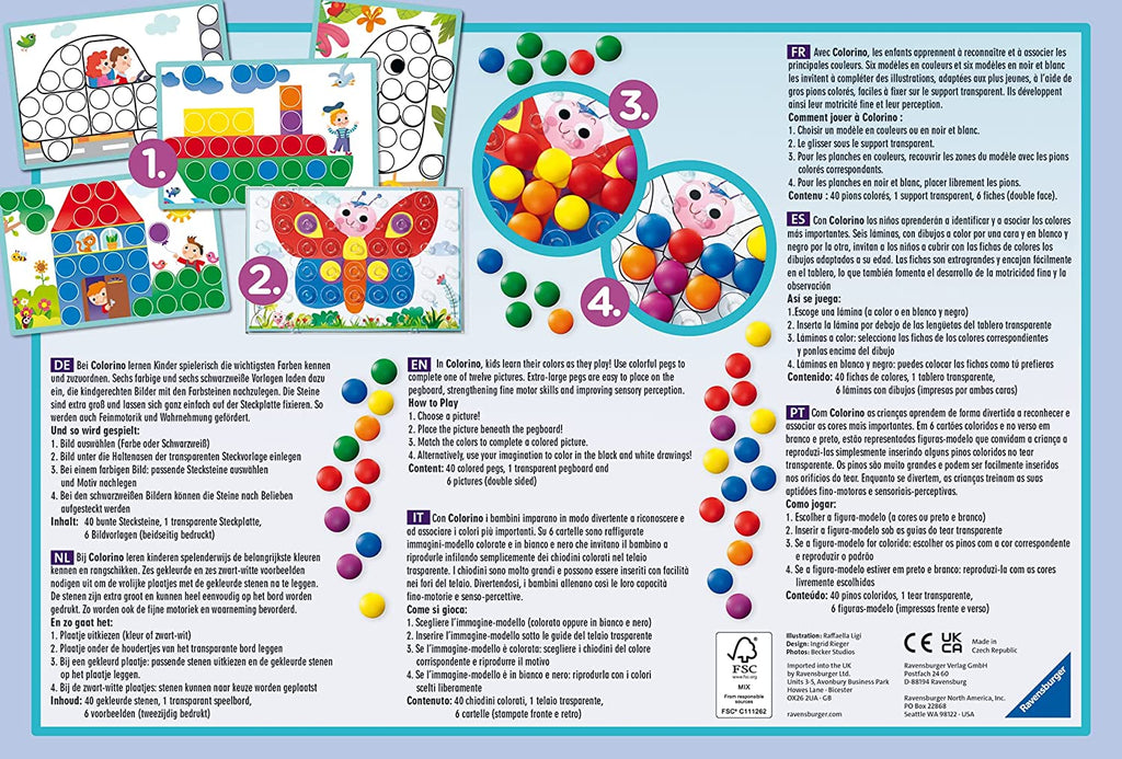 Ravensburger Steckspiel - Colorino - Ravensburger