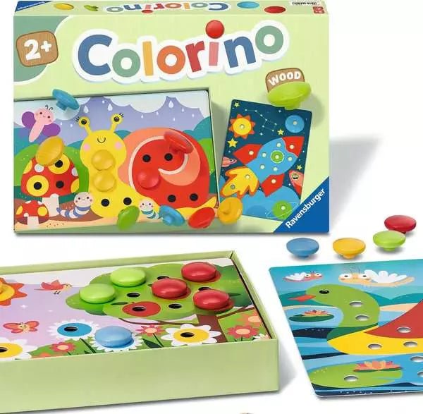 Ravensburger Steckspiel - Mein Holz - Colorino - Kinderspiel - Ravensburger