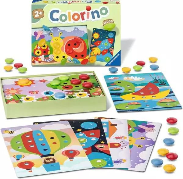 Ravensburger Steckspiel - Mein Holz - Colorino - Kinderspiel - Ravensburger