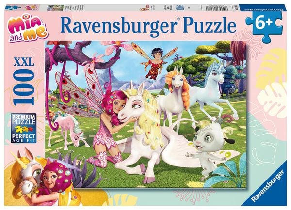 Ravensburger - Wahre Einhorn - Freundschaft, 100 Teile - Ravensburger