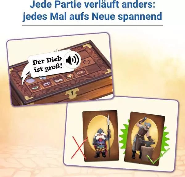Elektronische Schatztruhe mit Licht und Ton – Ravensburger Wer war’s
