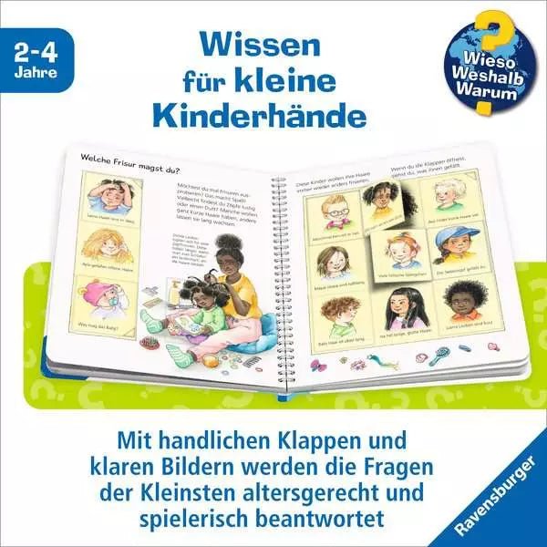 Wieso Weshalb Warum junior Haare Buch mit Klappen Ravensburger
