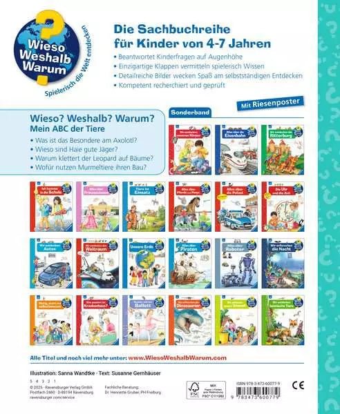Kinderlexikon Tiere ab 4 Jahren Wieso Weshalb Warum
