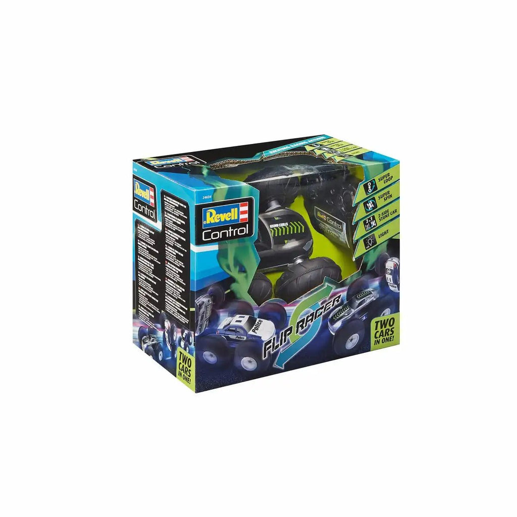 Flip Racer Stuntcar mit großen Ballonreifen
