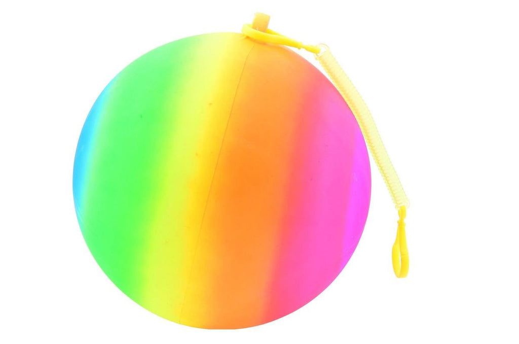 Regenbogenball mit Schnur Gr.5 - Aurich