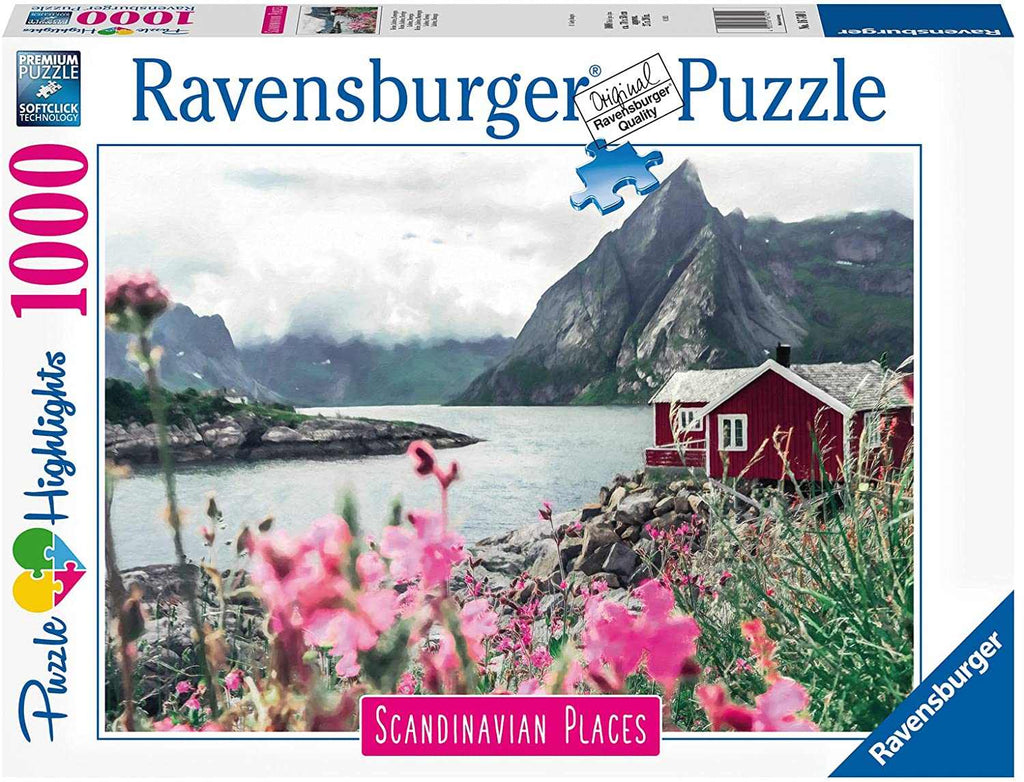 Reine Lofoten Norwegen Ravensburger Puzzle 1000 Teile - Ravensburger