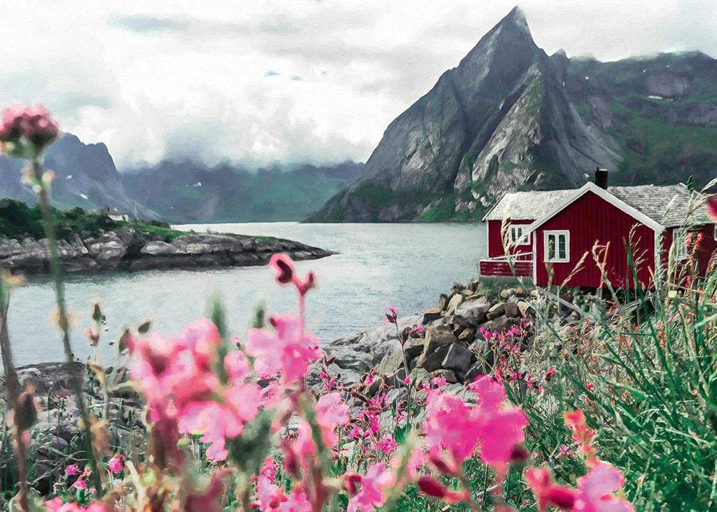 Reine Lofoten Norwegen Ravensburger Puzzle 1000 Teile - Ravensburger