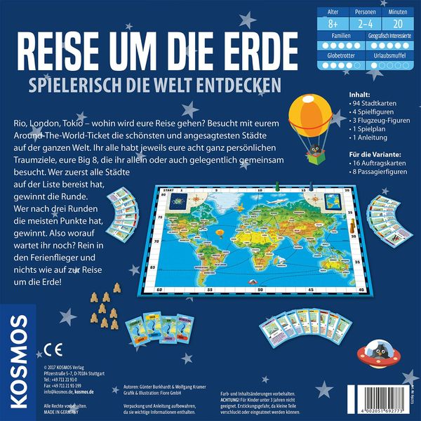 Reise um die Erde - Kosmos