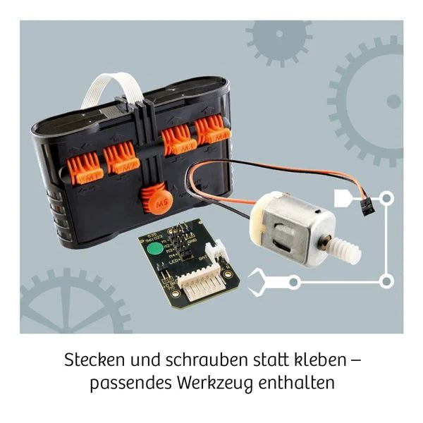 Roboter Arm, Modellbausatz, Motoren, Experimentierkasten - Kosmos