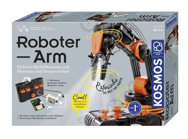 Roboter Arm, Modellbausatz, Motoren, Experimentierkasten - Kosmos