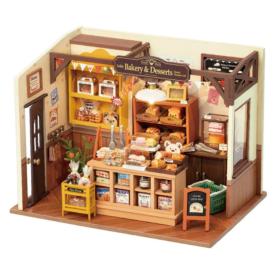 Becka’s Baking House DG161 Miniatur Bäckerei mit LED Beleuchtung
