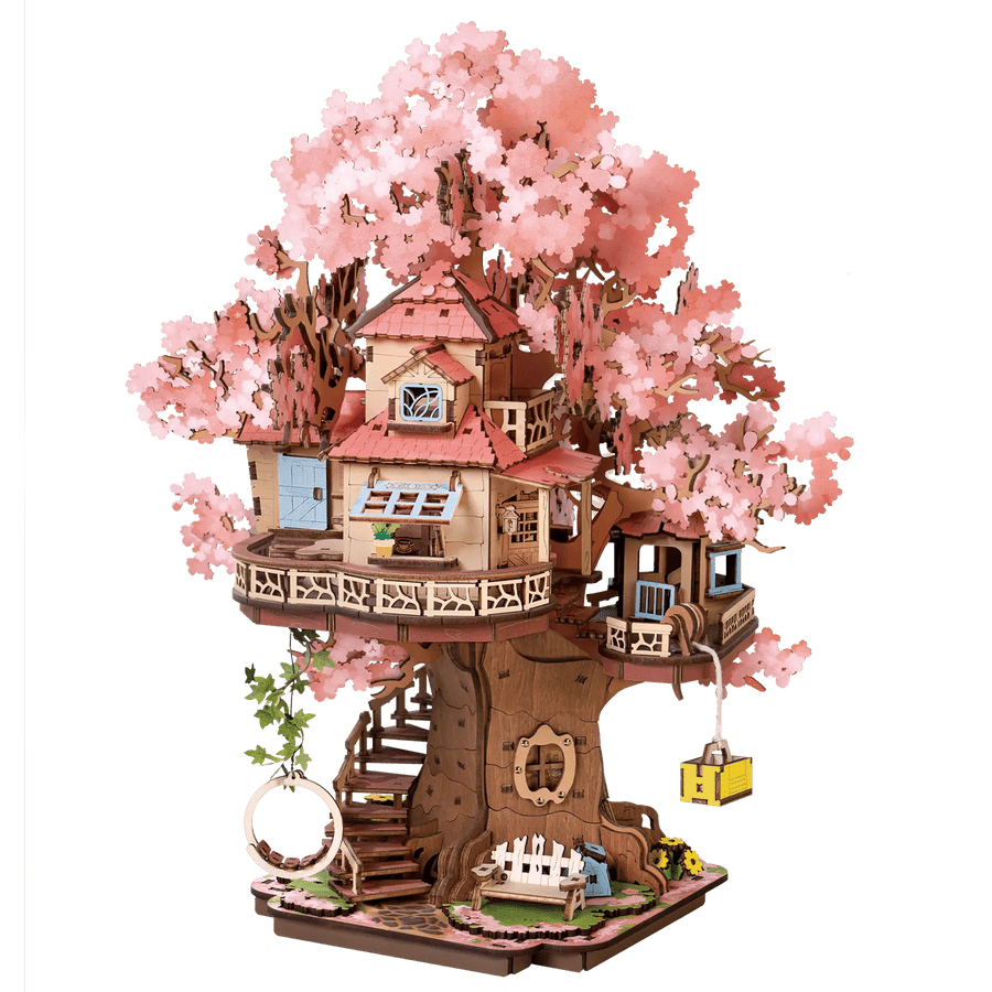 ROKR Sakura Tree House TGS04 Holzbausatz Baumhaus ab 14 Jahren
