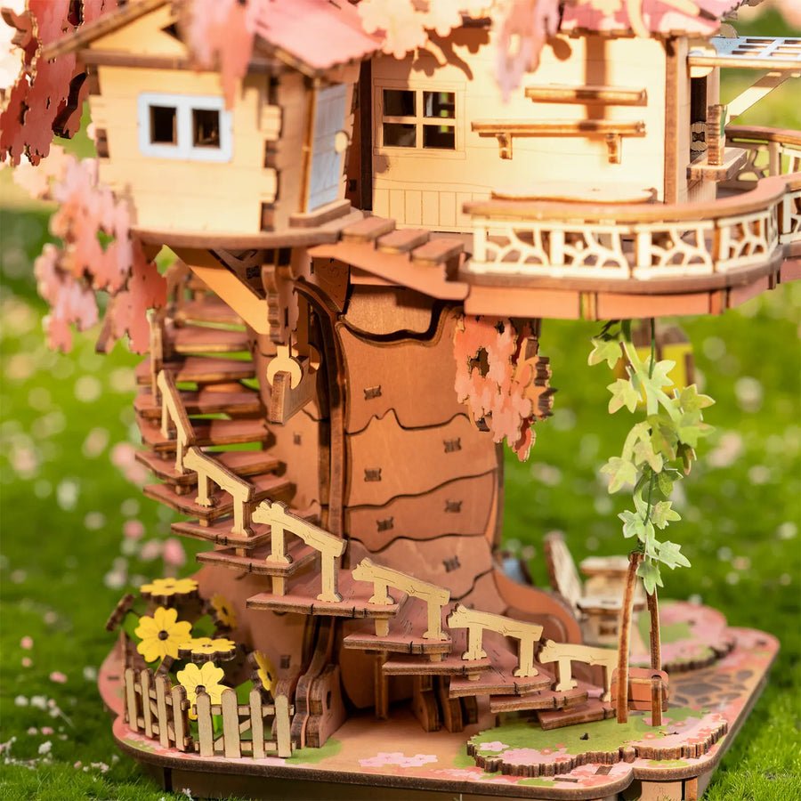 ROKR TGS04 Miniatur Baumhaus für Bastler und Sammler
