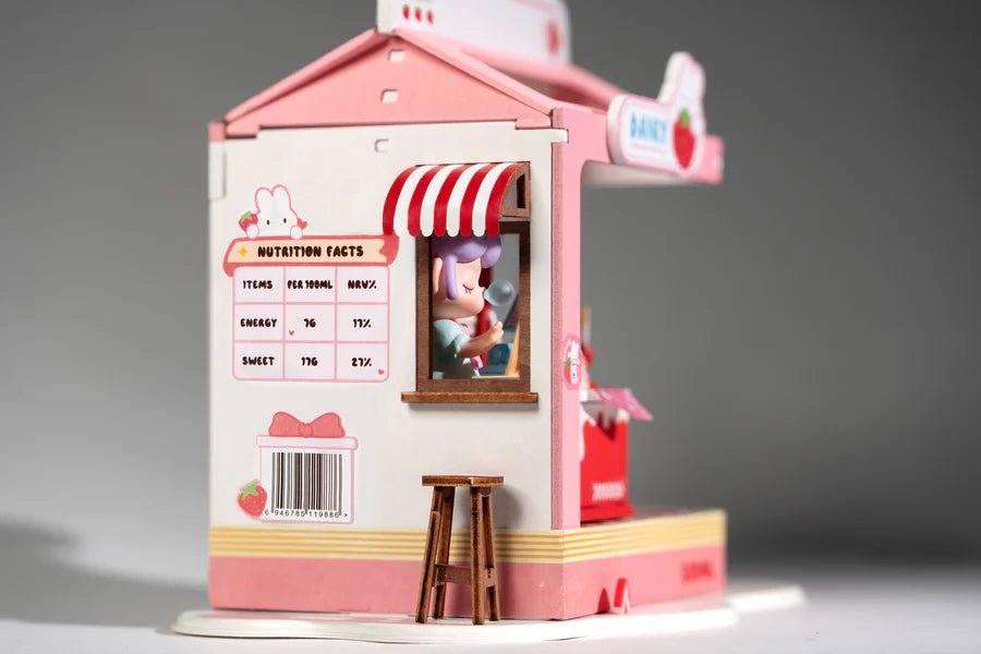 ROKR Strawberry Milk Box Bastelset für Kinder und Anfänger
