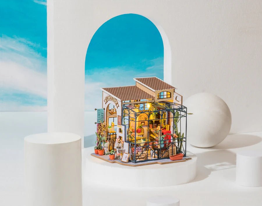 Rolife DG145 Miniaturhaus Blumenladen Bastelset ab 14 Jahren
