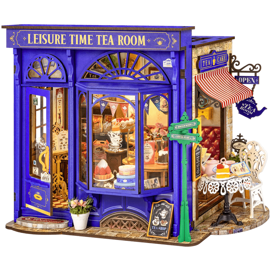 Rolife Leisure Time Tea Room DG171 Miniaturhaus Tearoom mit LED
