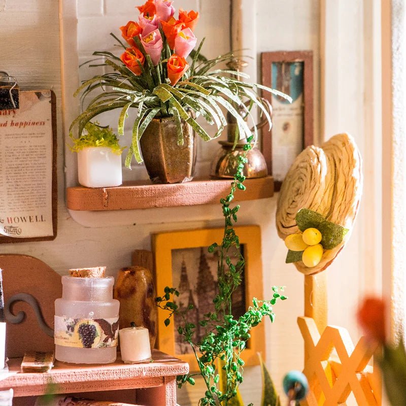 Miller’s Flower House Rolife DG108 Bastelset für Bastler
