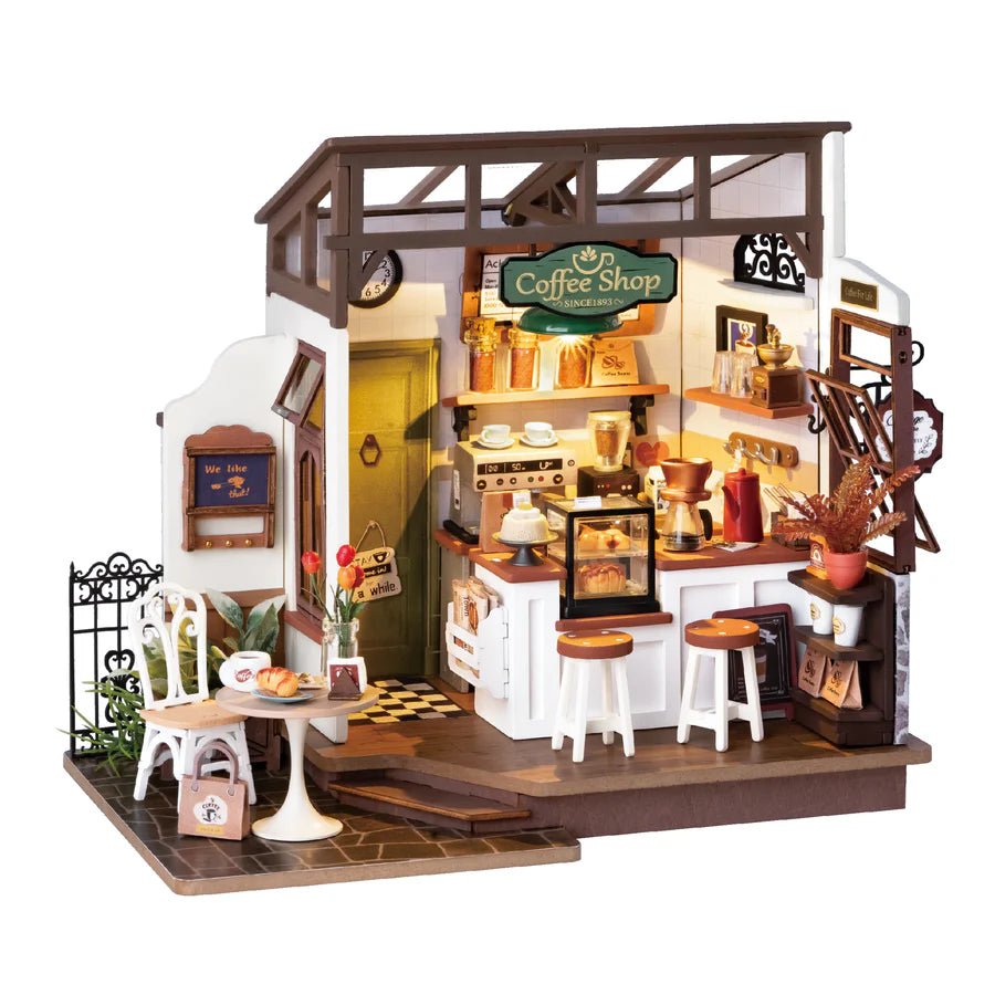 Rolife No.17 Slow Life Café DG162 Miniaturhaus mit LED-Licht

