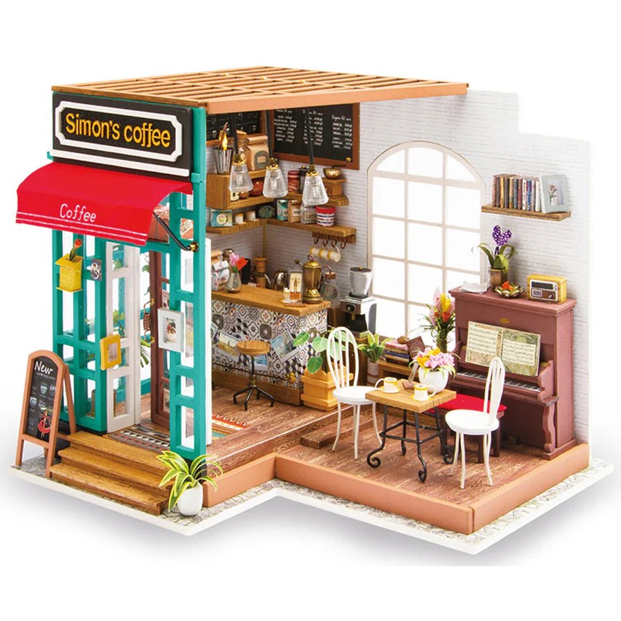 Rolife DG109 Simon’s Coffee Miniaturhaus Café mit LED ab 14

