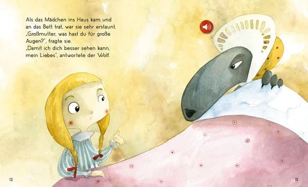 Märchenbuch Rotkäppchen Der Märchenerzähler – interaktives Hörbuch
