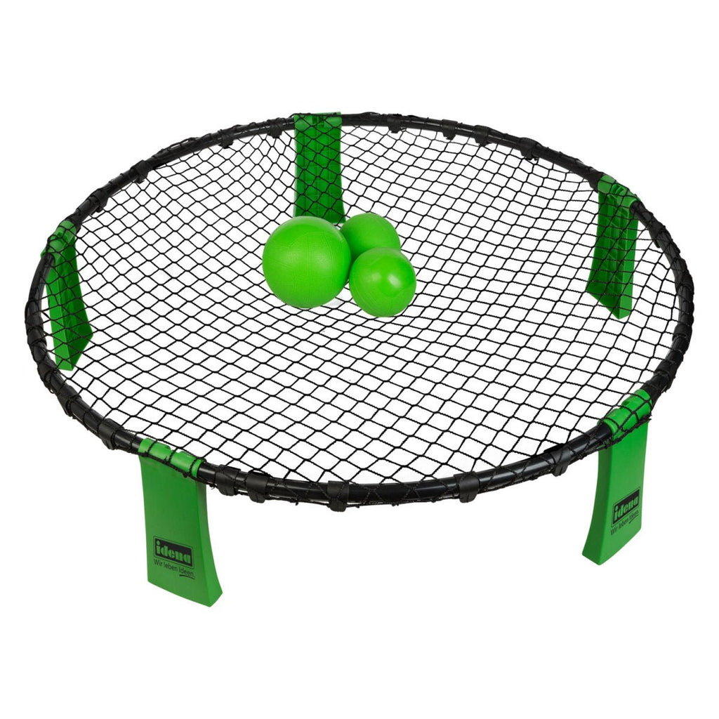 Round‑Net‑Spielset Idena mit 3 Bällen und Tragetasche