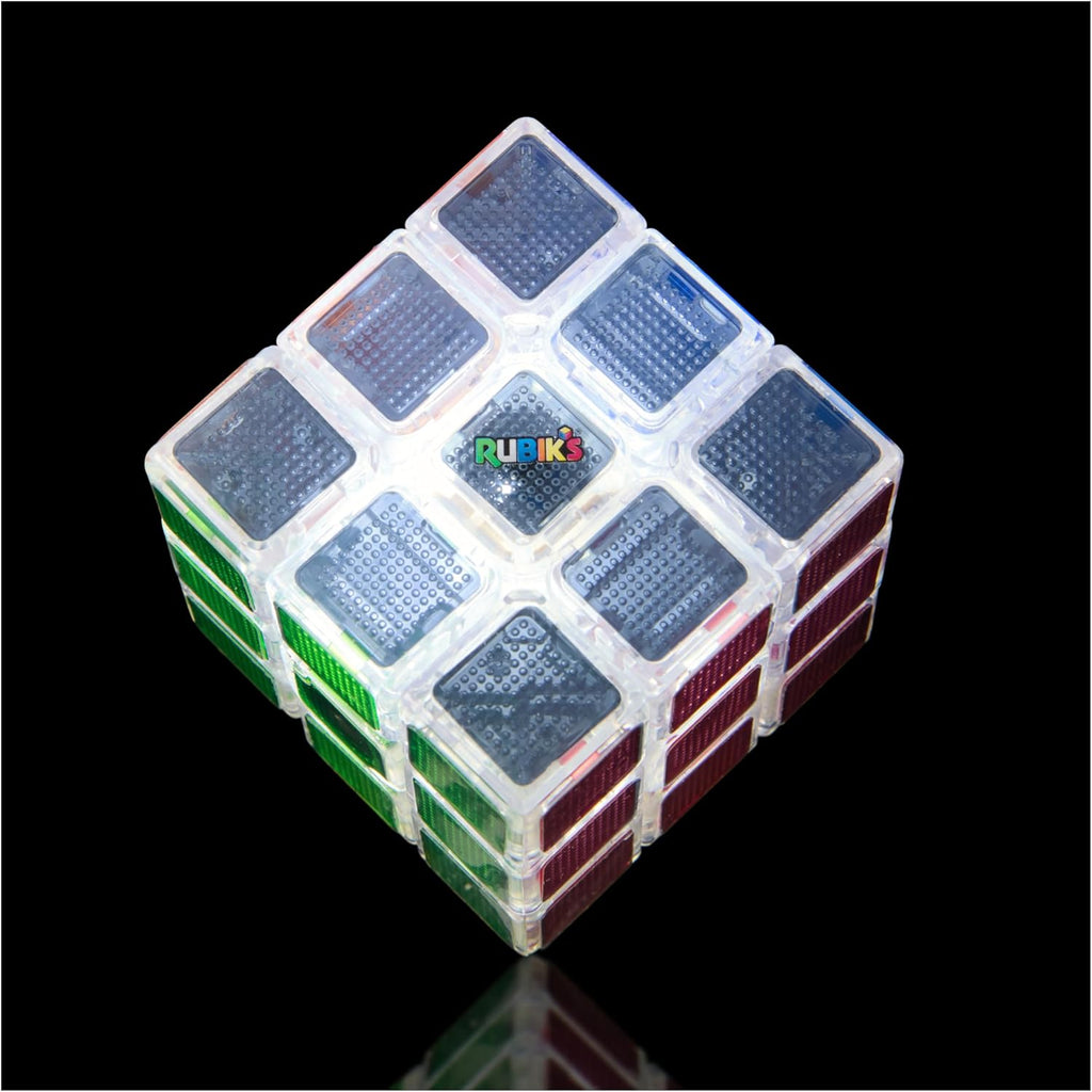 LED-Zauberwürfel Rubik’s Pulse – kniffliges Logikspiel für Schnell-Denker
