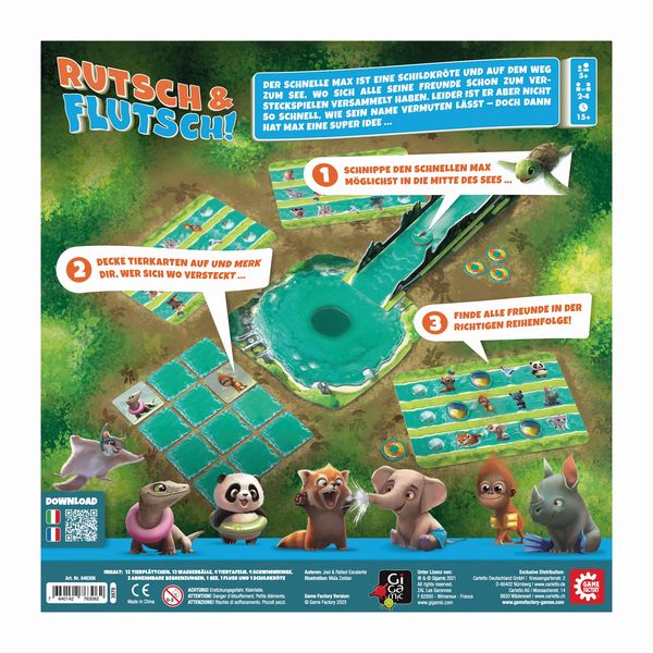 Rutsch & Flutsch ! - Spiel - Carletto / Game Factory