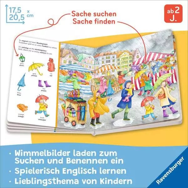 Ravensburger Bilderbuch Sachen suchen Englisch Wörterbuch
