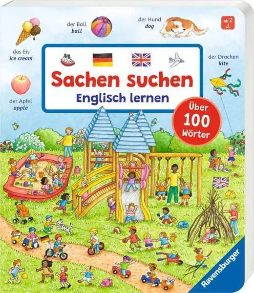 Ravensburger Sachen suchen Englisch lernen Bilderbuch ab 2
