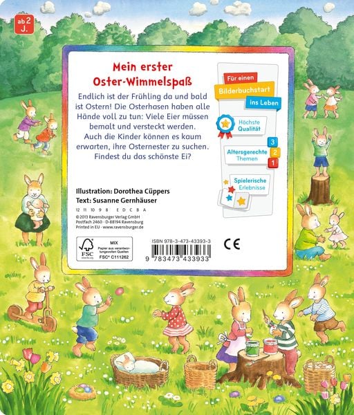 Sachen suchen: Frohe Ostern Wimmelbücher Ravensburger RATZEKATZ SPIELZEUGLAND