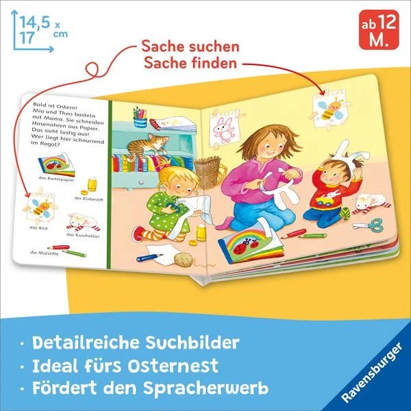 Sachen suchen - Mein erstes Sachen suchen: Ostern Wimmelbücher Ravensburger RATZEKATZ SPIELZEUGLAND