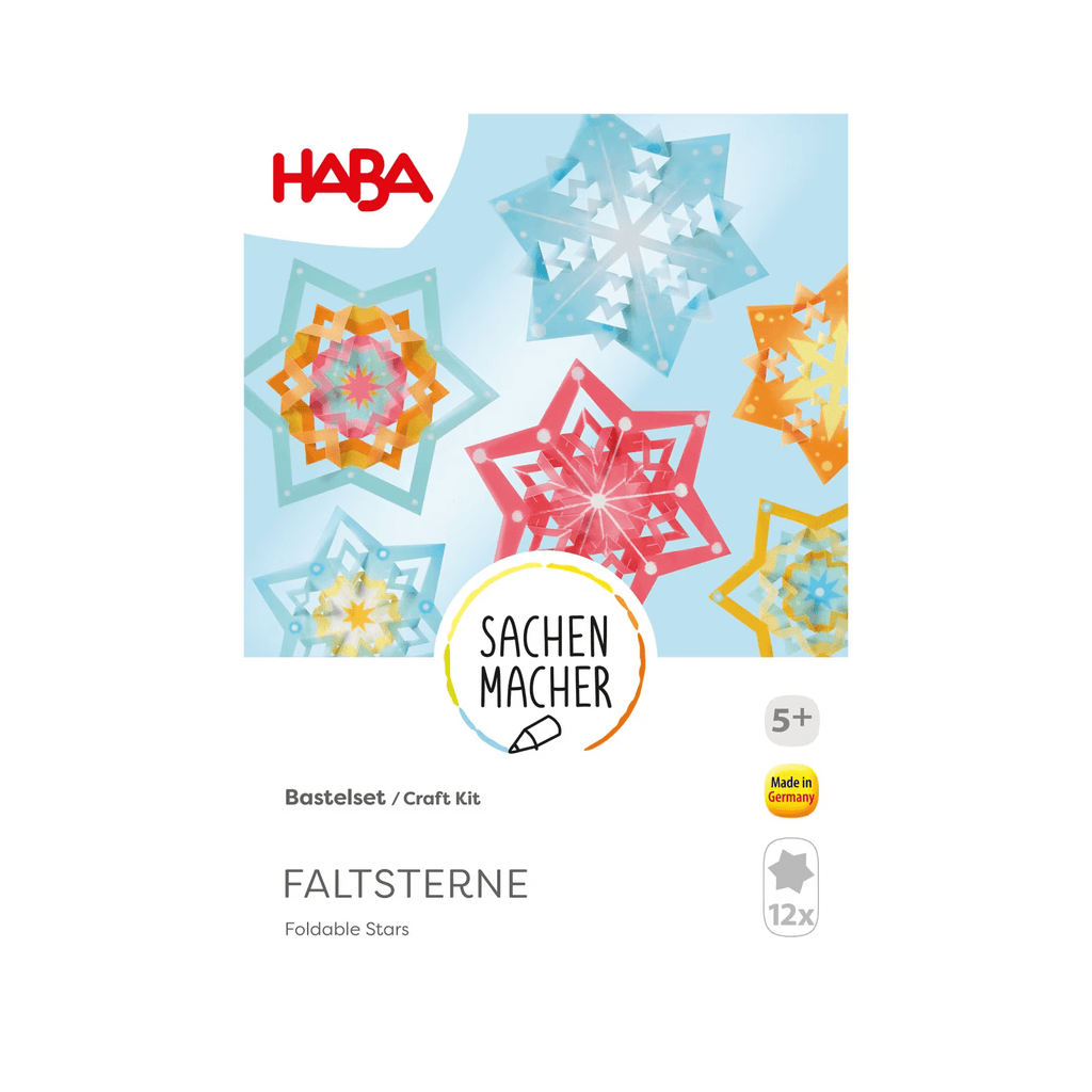 HABA Faltsterne Bastelset – kreative Weihnachtsdeko ab 5

