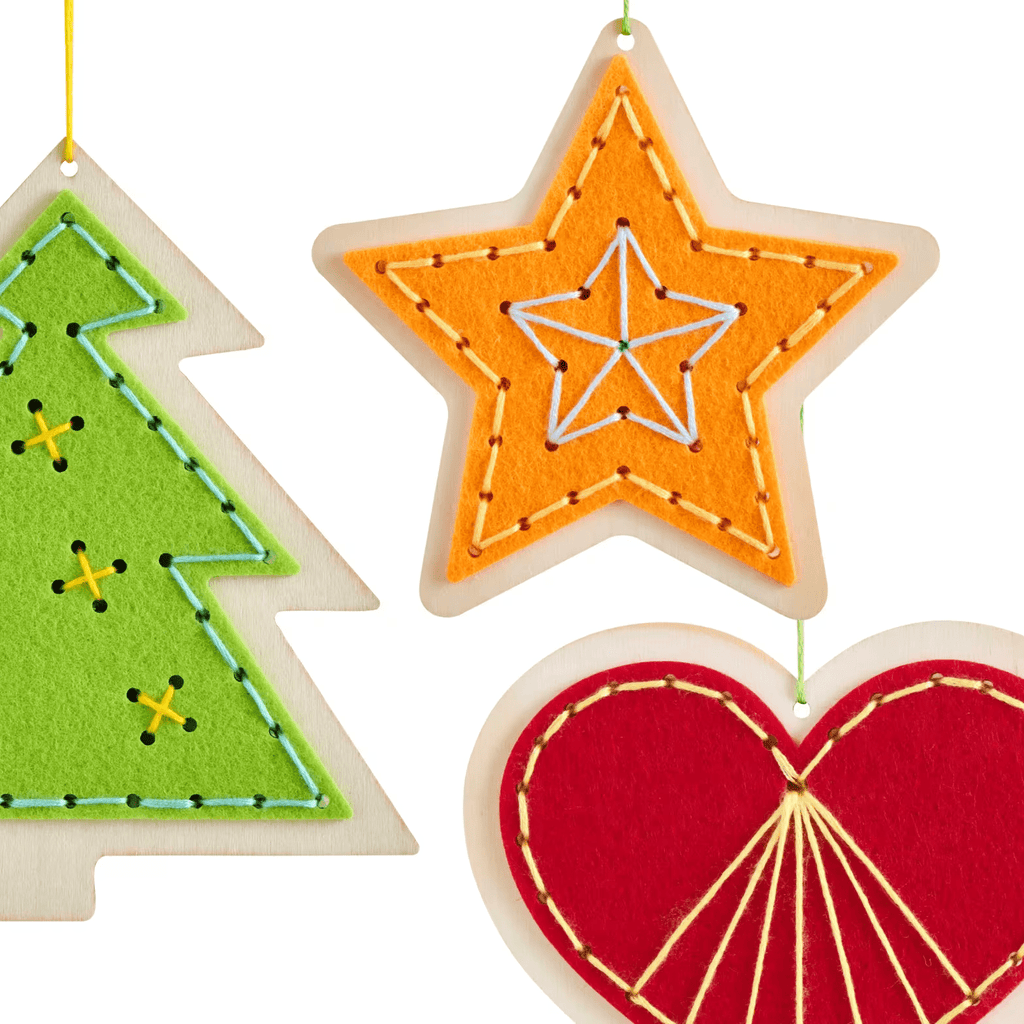 Bastelset Stickanhänger Weihnachten HABA für Kinder ab 5
