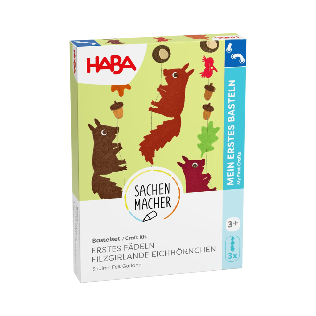 Herbst Bastelset Filzgirlande Eichhörnchen HABA ab 3
