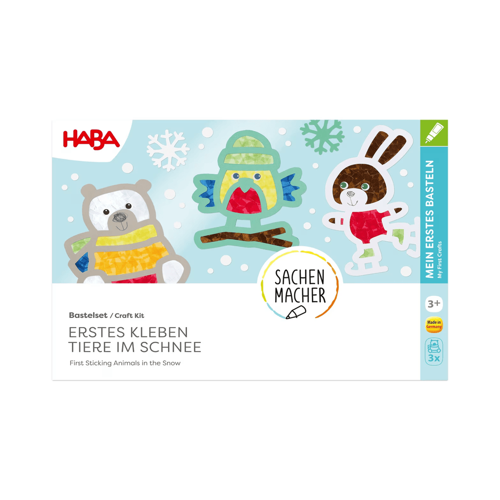 HABA Fensterdeko Bastelset Winter Tiere ab 3 Jahren
