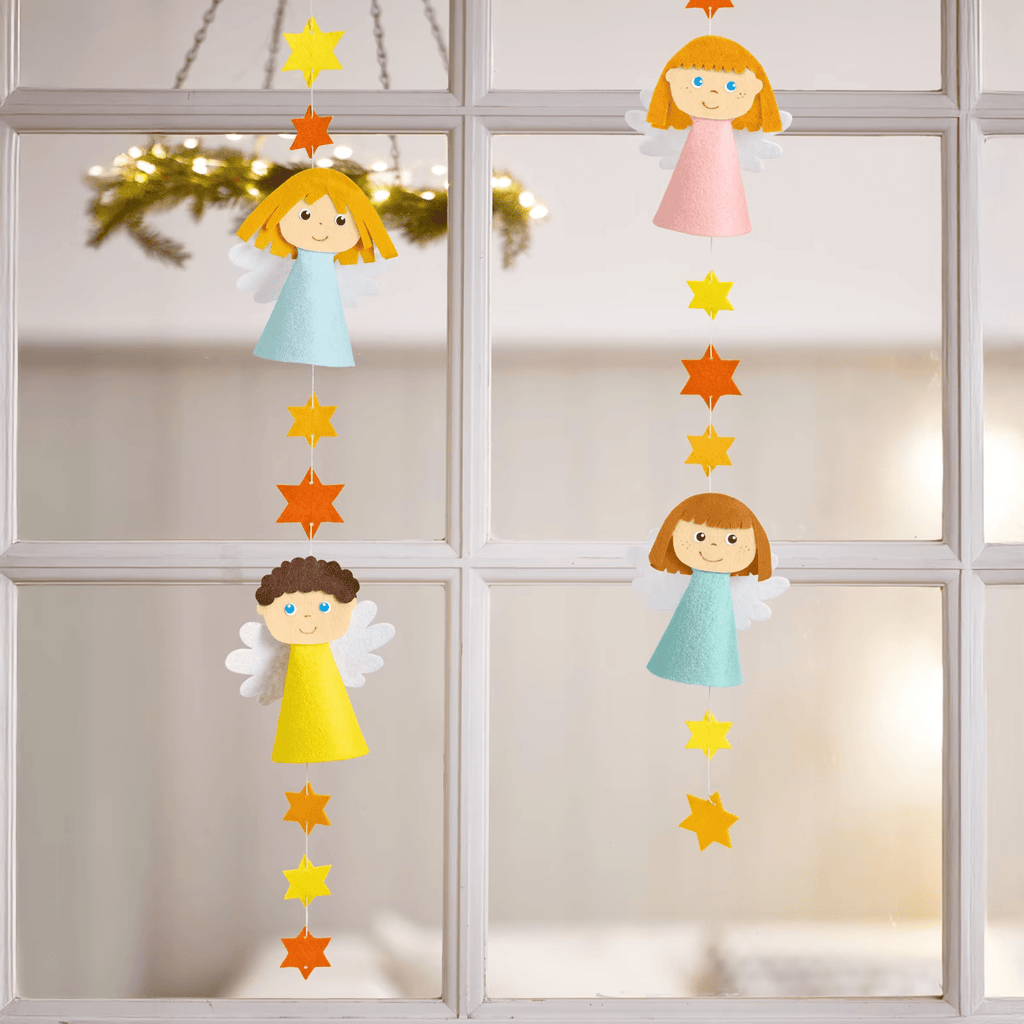 DIY Engel Filzgirlande Weihnachtsbastelset HABA ab 5 Jahre
