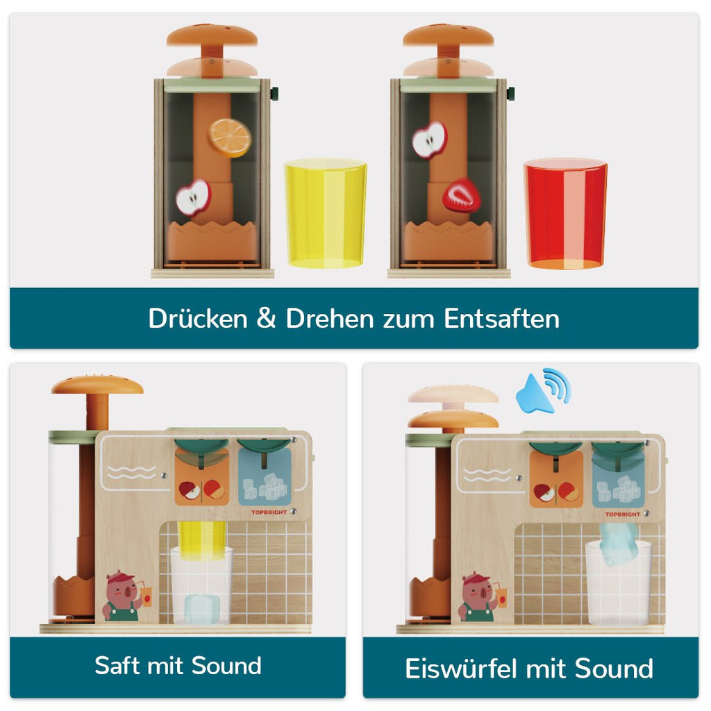 Spielzeug Saftmixer mit realistischem Zubehör & Capybara