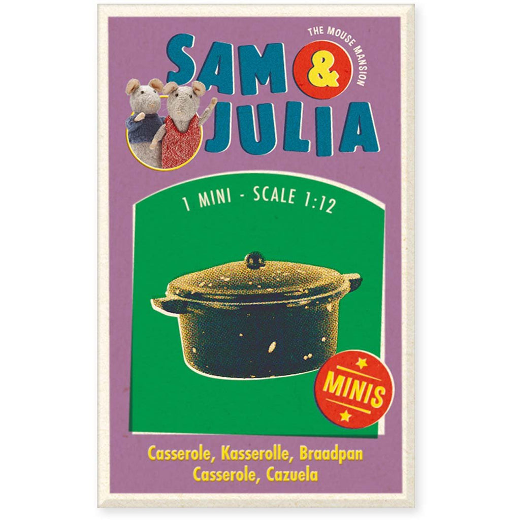 Sam & Julia Miniaturset - Minis: Schmortopf - The Mouse Mansion Company BV