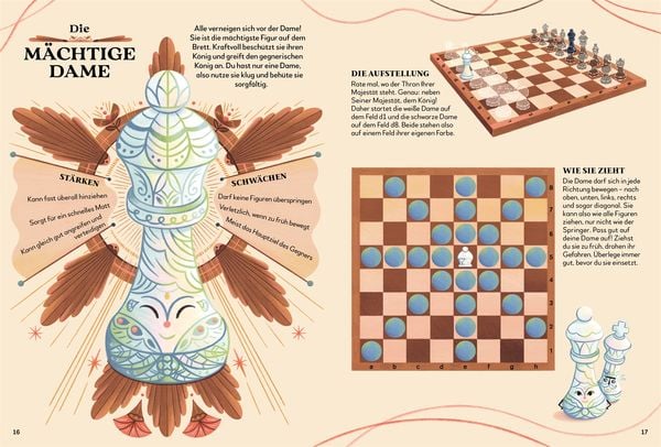 Schachstrategien für Kinder – Buchillustration
