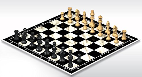 Schach mit extra großen Spielfigur aus Holz - Schmidt Spiele