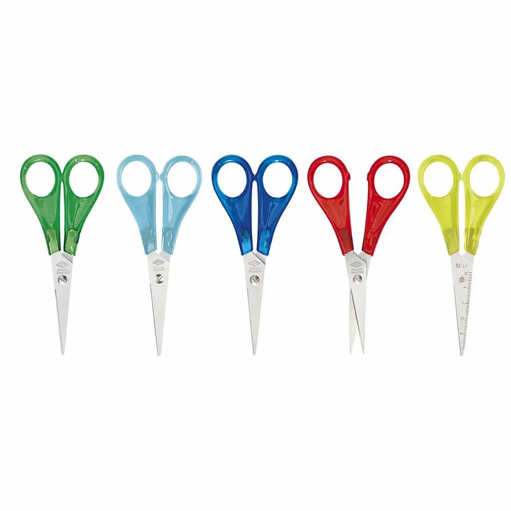 WEDO Bastelschere 13cm spitz für Kinder ab 6 – 5-fach sortiert