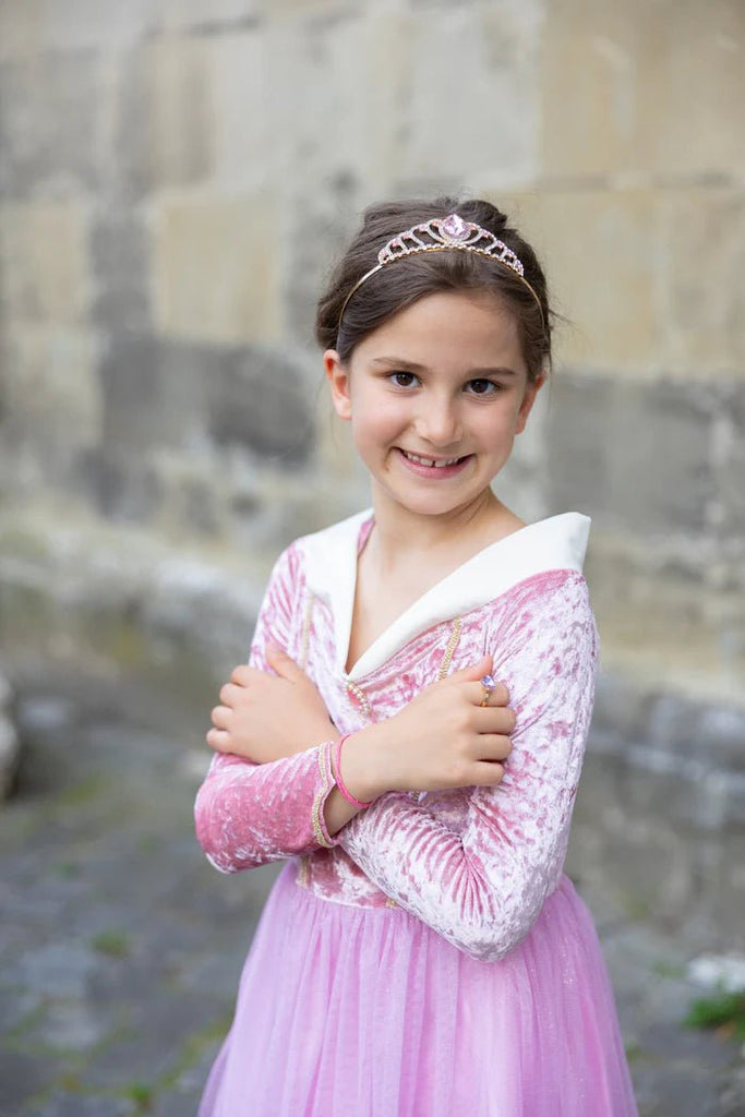 Prinzessinnenkleid Dornröschen Kostüm Kinder 7–8 Jahre rosa