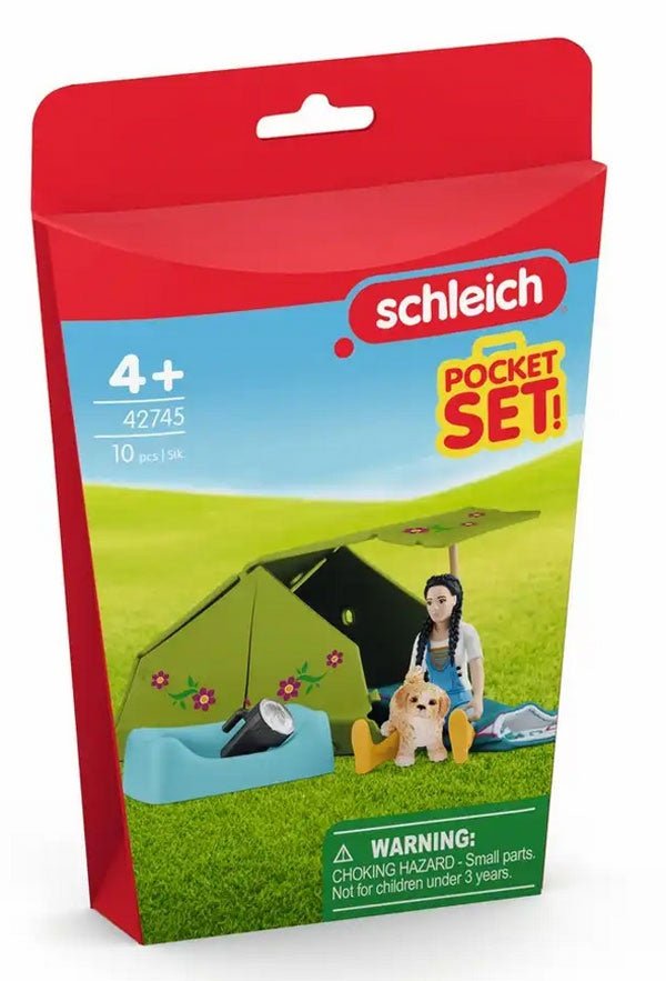 Schleich 42745 - Mini Spielset Camping Abenteuer mit Kim - Schleich