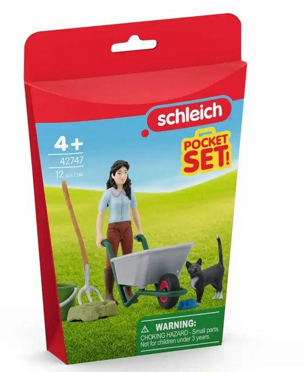 Schleich 42747 - Mini Spielset Ausmist - und Pflegeset - Schleich