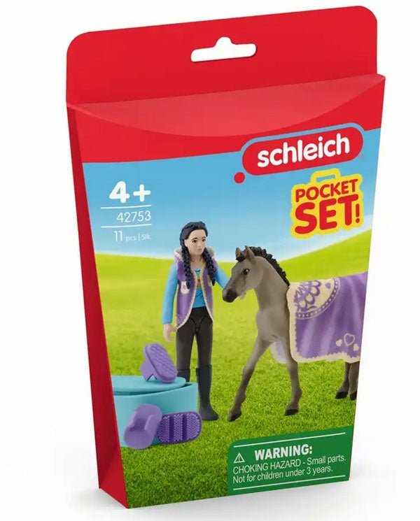 Schleich 42753 - Mini Spielset Beauty Set mit Kim - Schleich