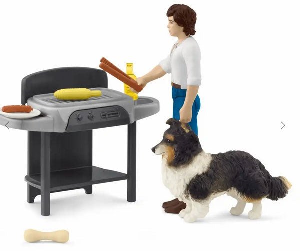 Schleich 42754 - Mini Spielset Barbecue mit Tom - Schleich